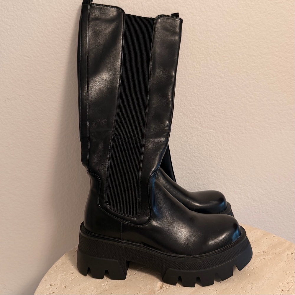 Simmi London Black Chunky Boots